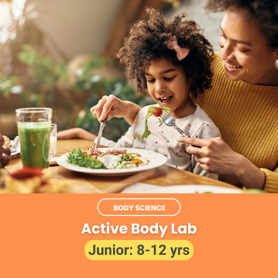 BODY SCIENCE- Active Body lab (Juniors 8-12 yrs)